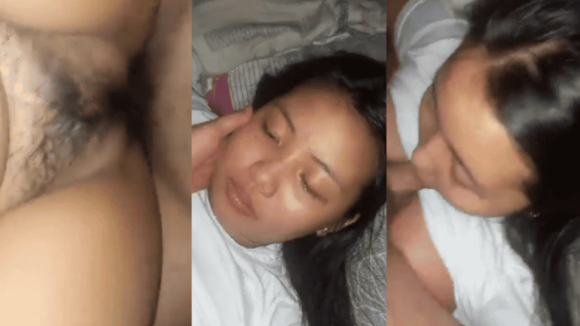 chindo pirang menikmati otong pacar dihotel